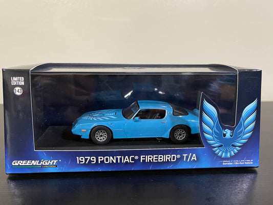 GREENLIGHT 1979 Pontiac Firebird Trans Am T/A Blue 1:43 Diecast