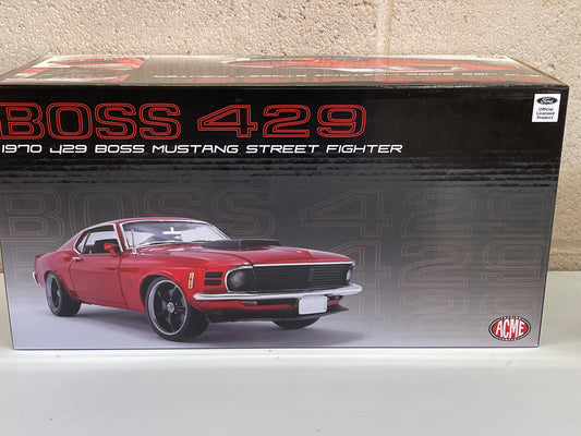 ACME 1970 Ford Mustang Boss 429 Street Fighter 1:18 Diecast