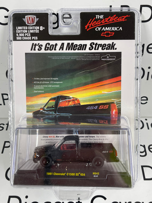M2 Machines CHASE 1991 Chevrolet C1500 SS 454 Stock Truck 1:64 Diecast