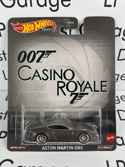 HOT WHEELS Premium Aston Martin DBS 007 Casino Royale 1:64 Diecast