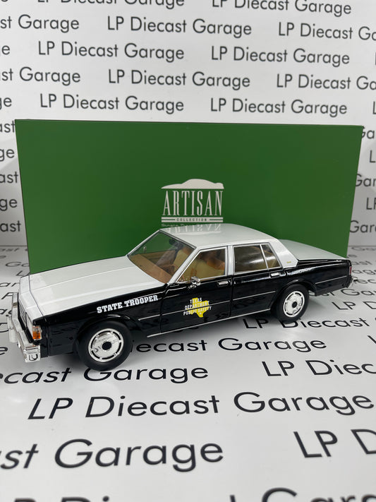 GREENLIGHT 1987 Chevrolet Caprice Texas Department Public Safety 1:18 Diecast