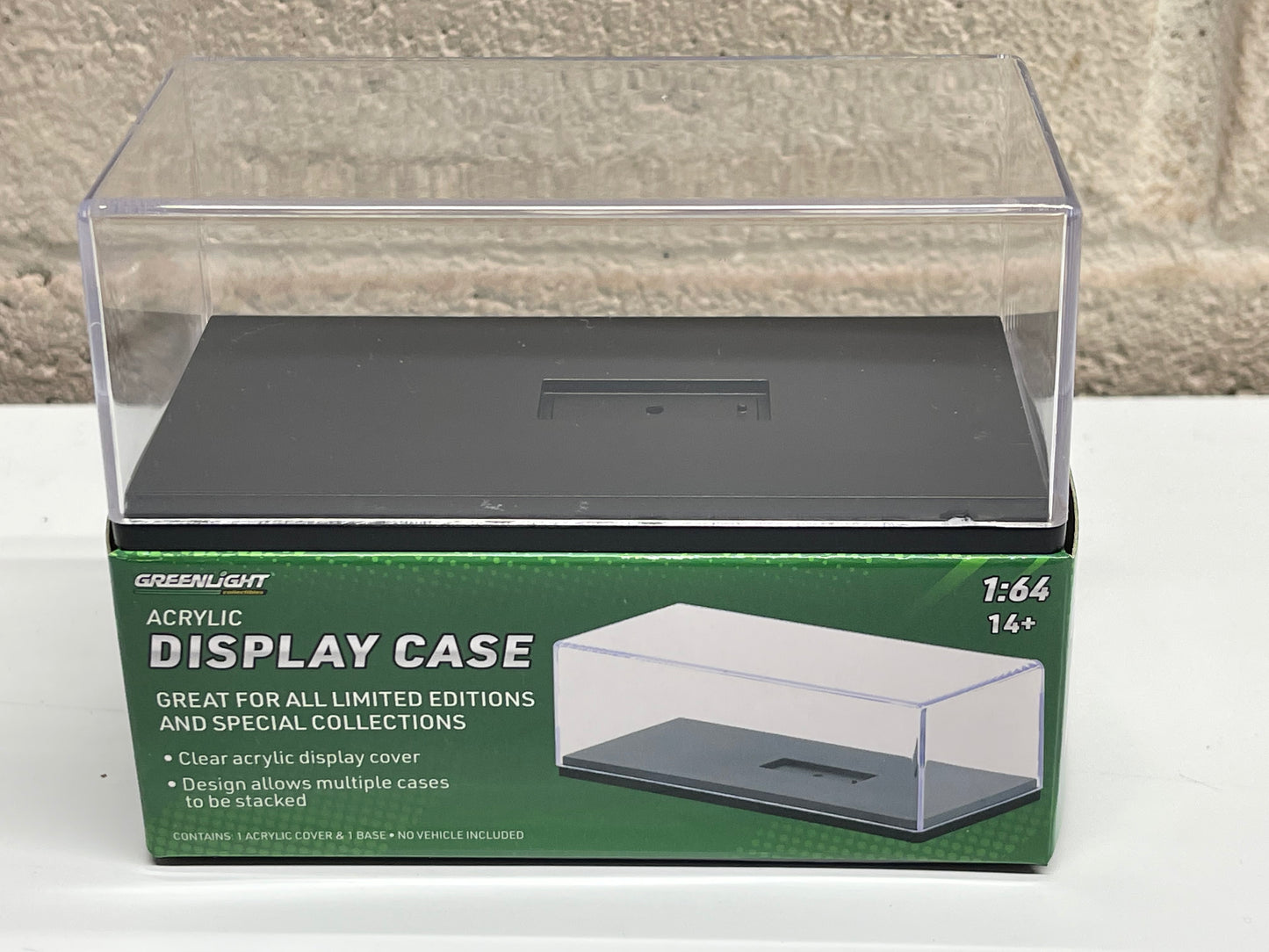 GREENLIGHT "PACK of 5" 164 Display Cases Clear Stackable NEW LP