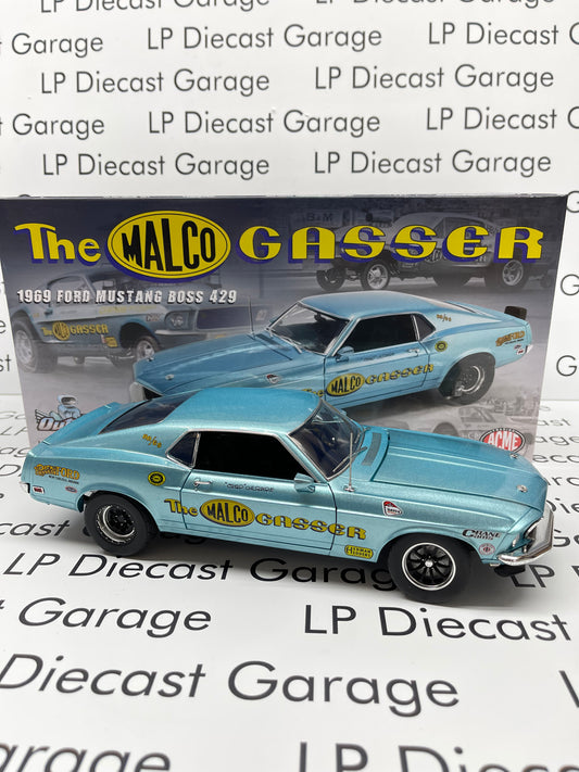 ACME 1969 Ford Mustang Boss 429 The Malco Gasser Drag Car A1801858 1:18 Diecast